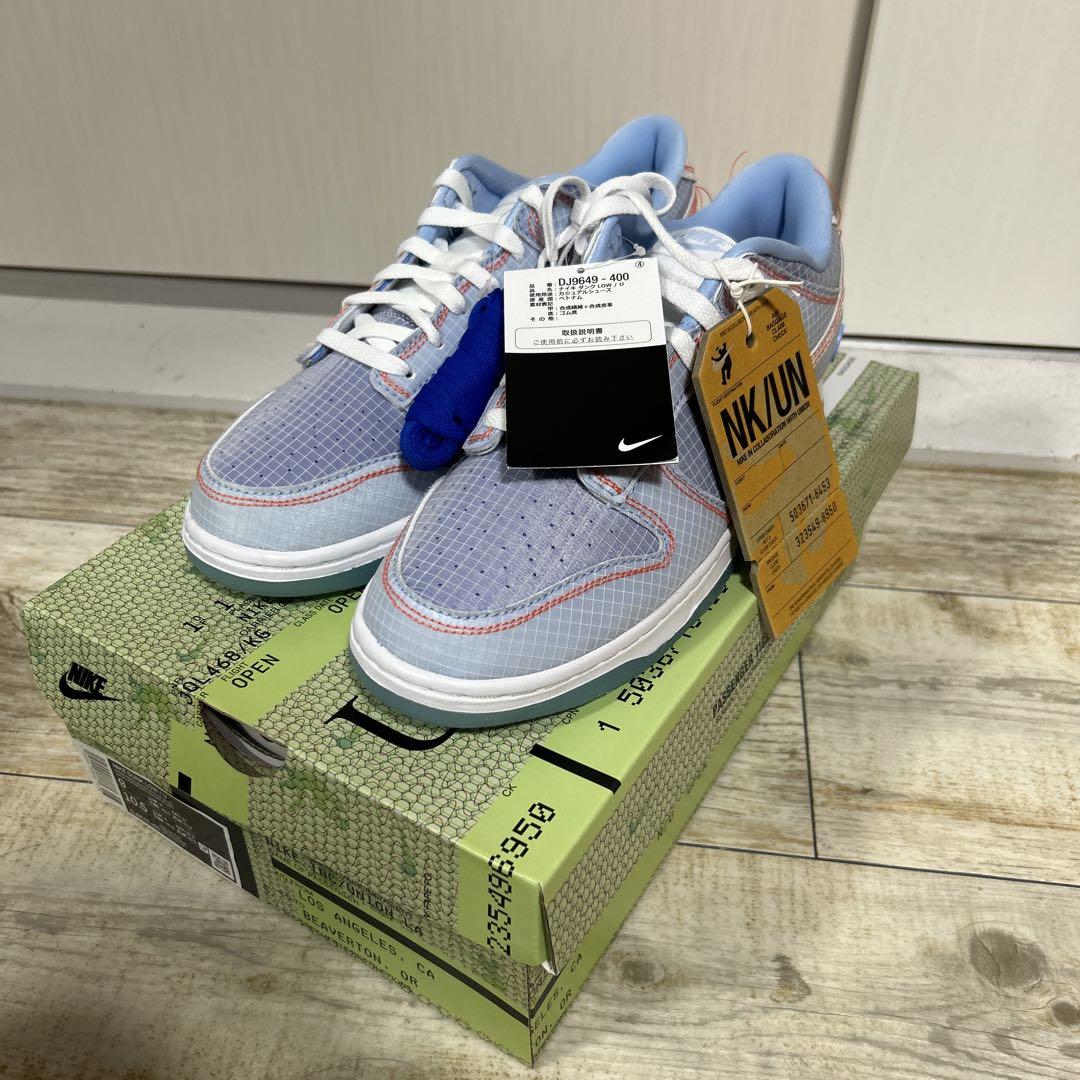 UNION × Nike Dunk Low Argon 27cm