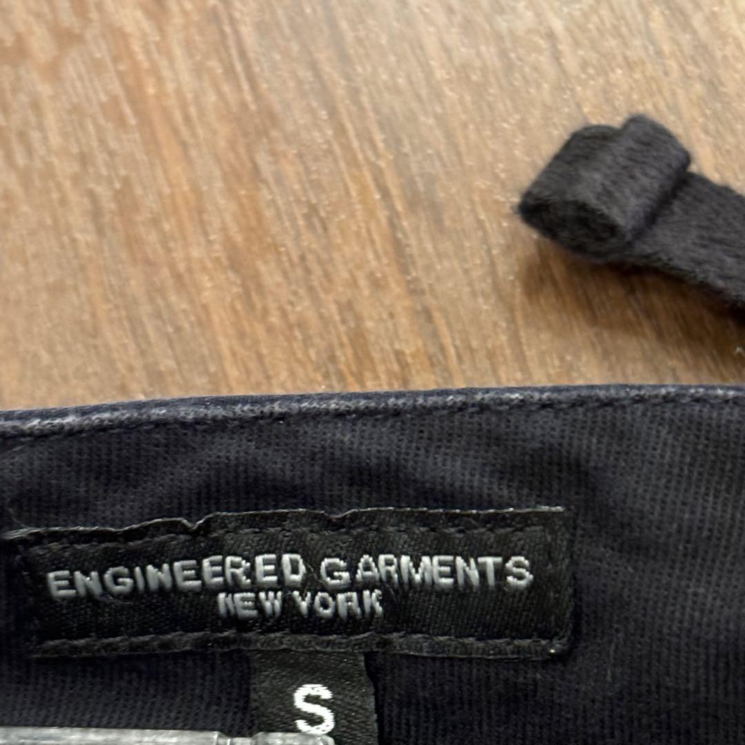 ENGINEERED GARMENTS ブラックカーゴパンツ S