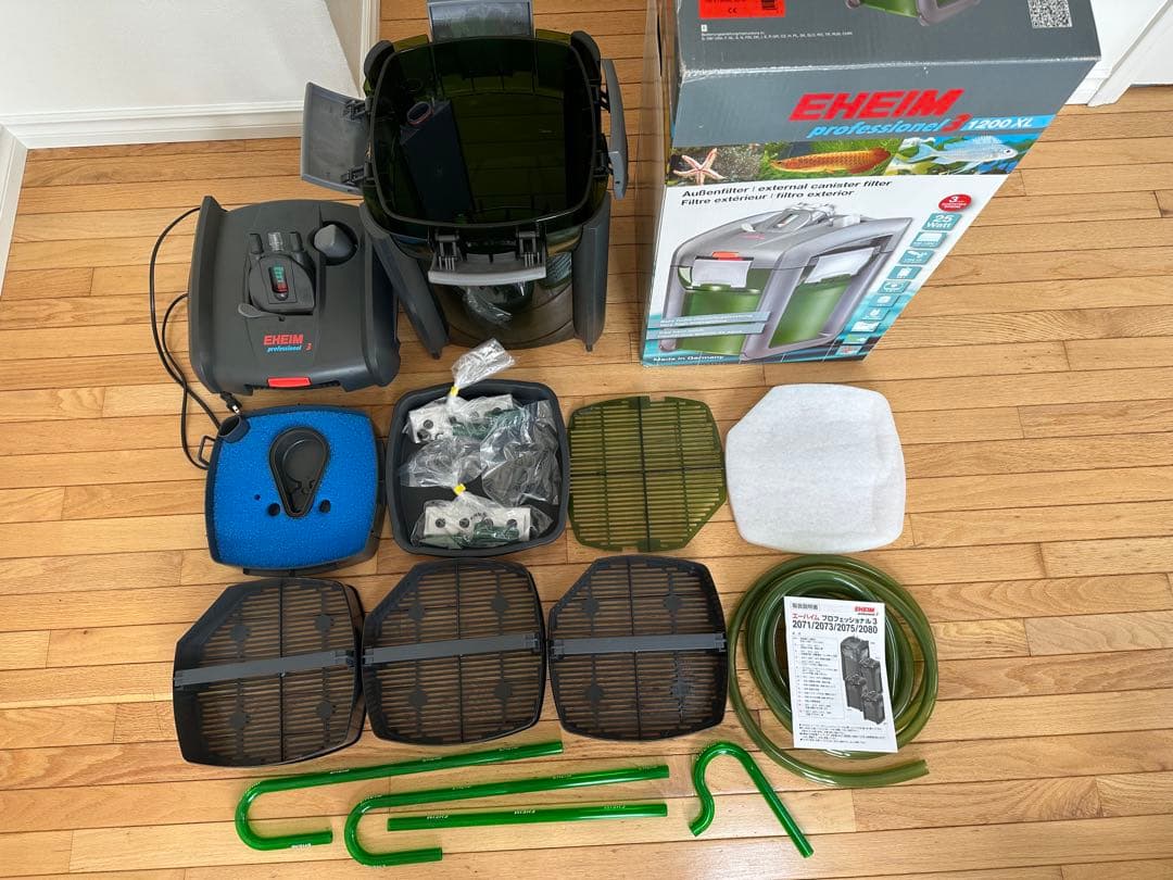【未使用】エーハイム プロフェッショナル 3 2080 外部フィルター 60Hz 未使用]エーハイム プロフェッショナル 3 2080 外部フィルター 60Hz