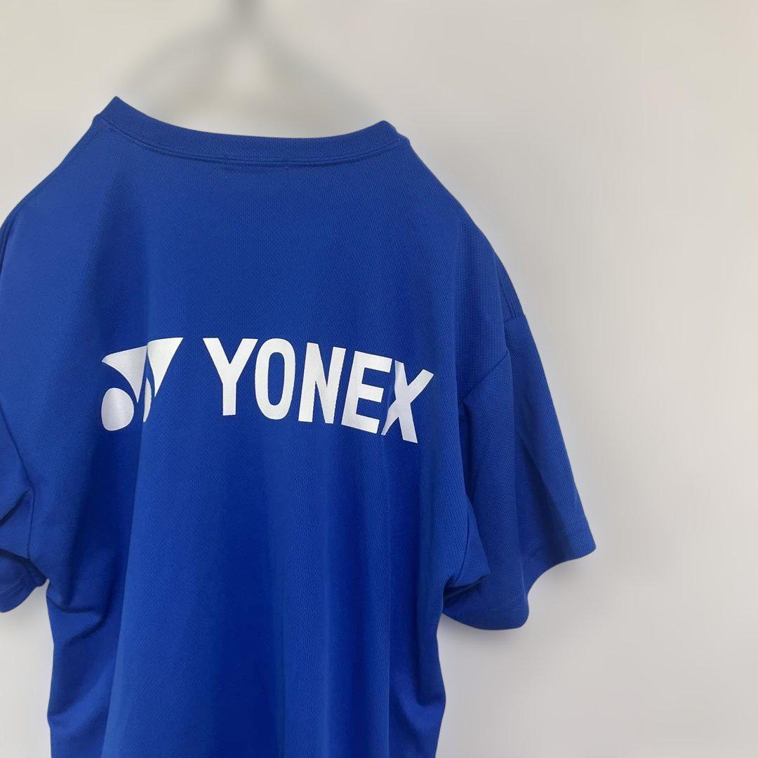 美品 YONEX ヨネックス Tシャツ SS 青 半袖 キッズ レディース