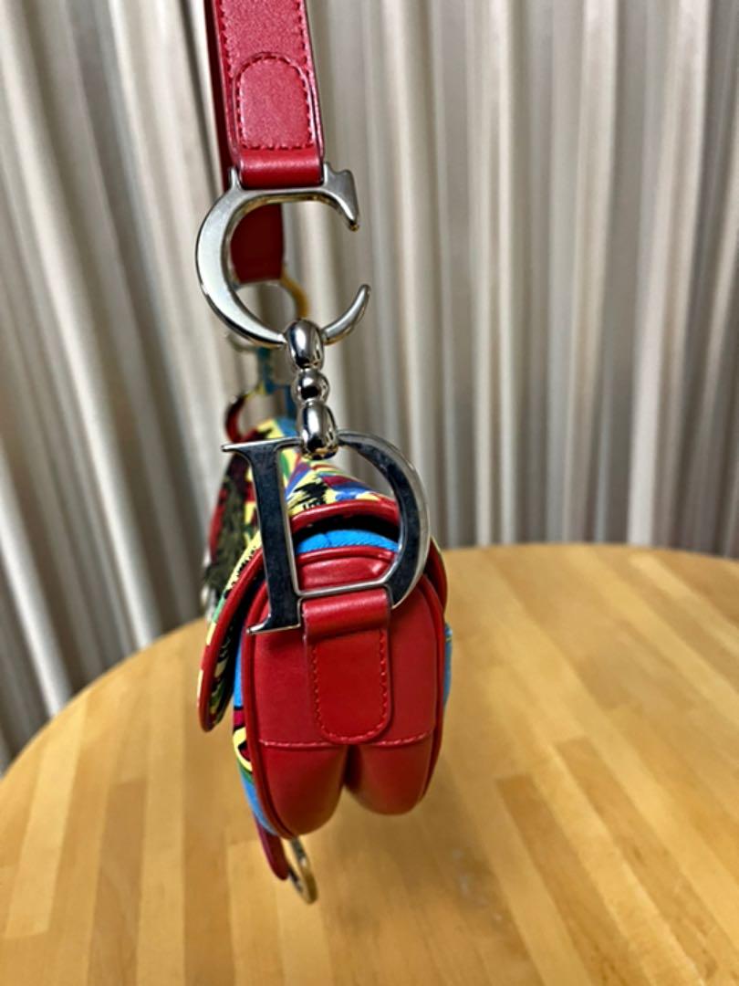 Dior】クリスチャンディオール バッグチャーム サドルバッグ