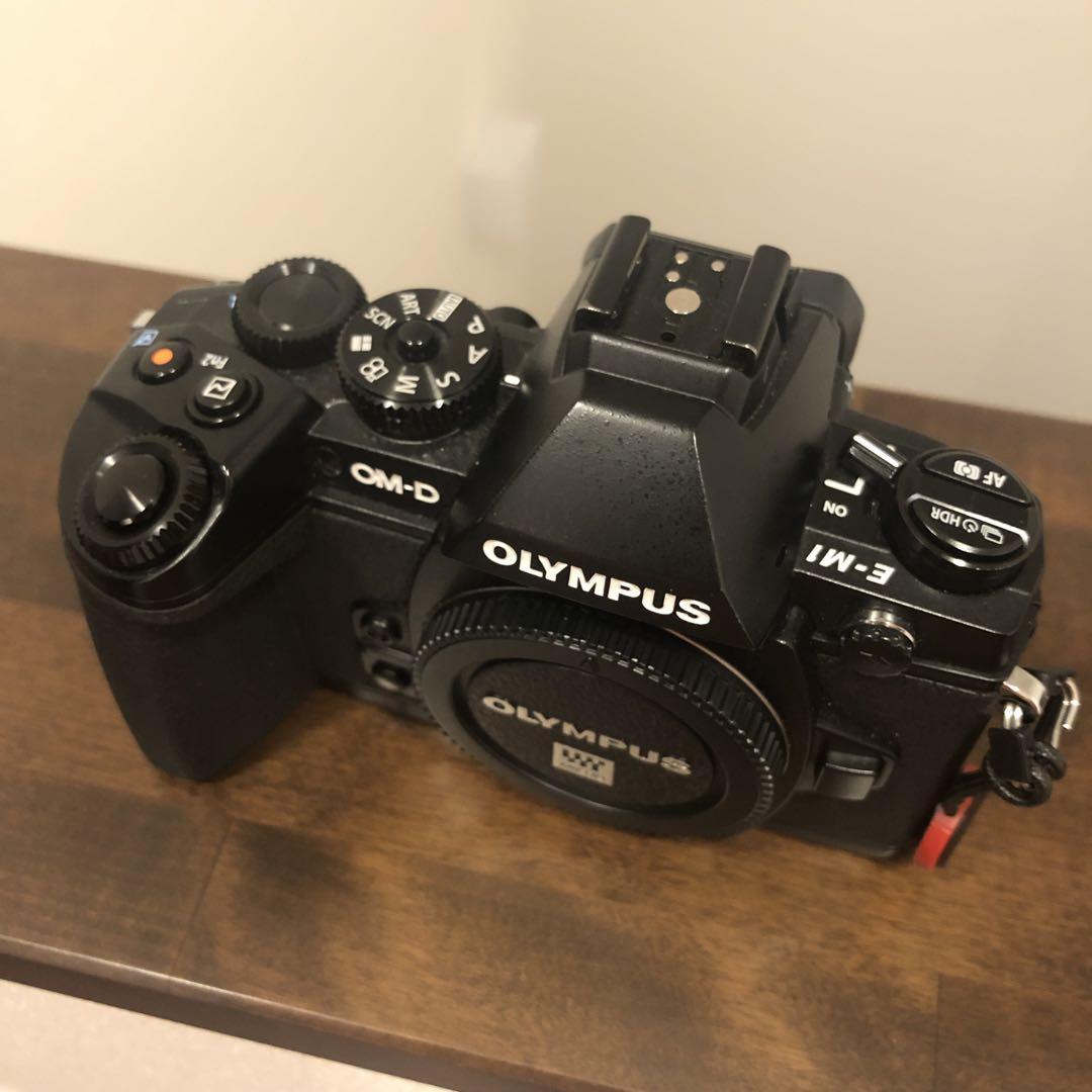 OLYMPUS OM-D E-M1 ミラーレス一眼カメラ グリップ　フラッシュ