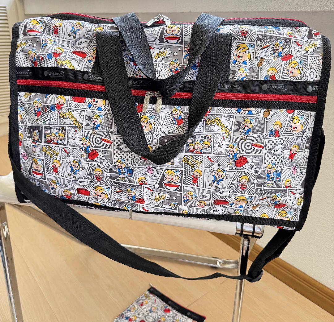 激安！特価品 完売品 レスポートサック 出前一丁 コミック ボストンバッグ バッグ