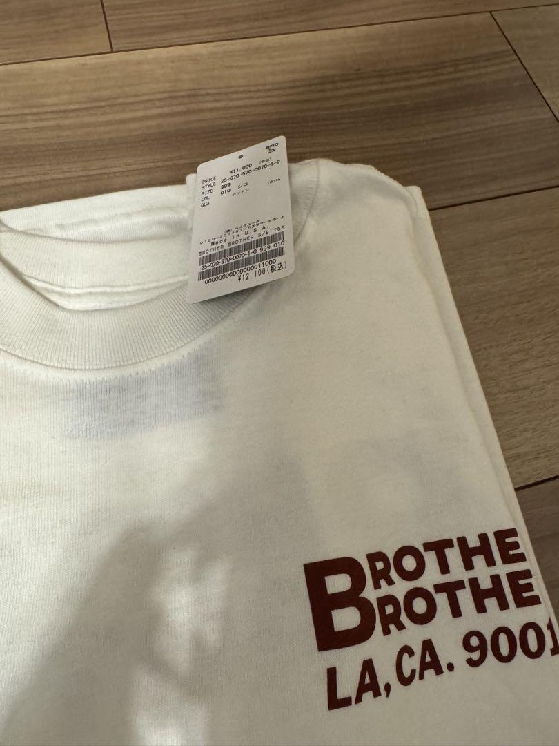 アパルトモン BROTHER BROTHER SHORT SLEEVE TEE