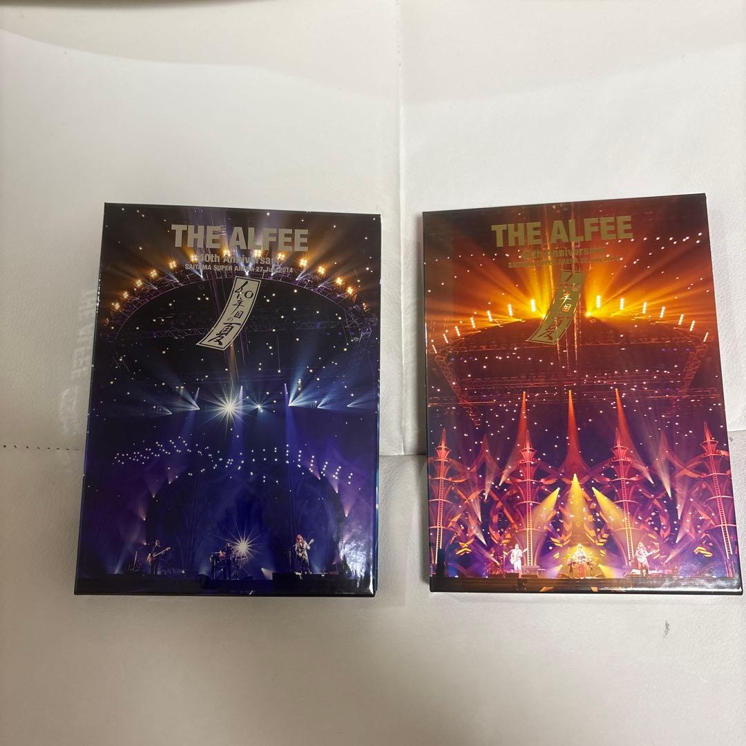 THE ALFEE 40th anniversary DVD 2枚セット
