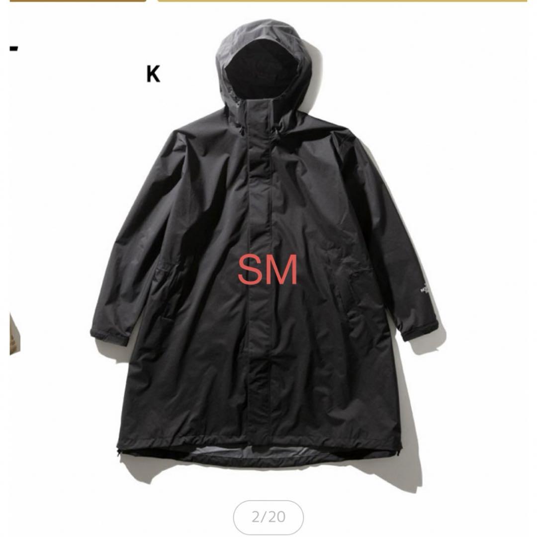 2/25まで。ノースフェイス　マタニティ レインコート　SM