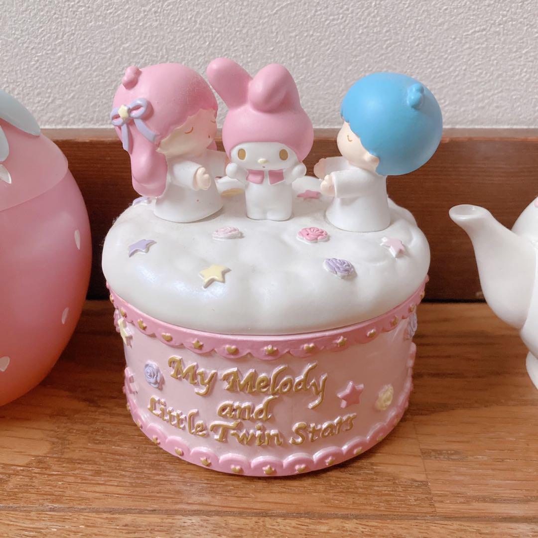 レア マイメロディ 陶器 小物入れ 3個セット