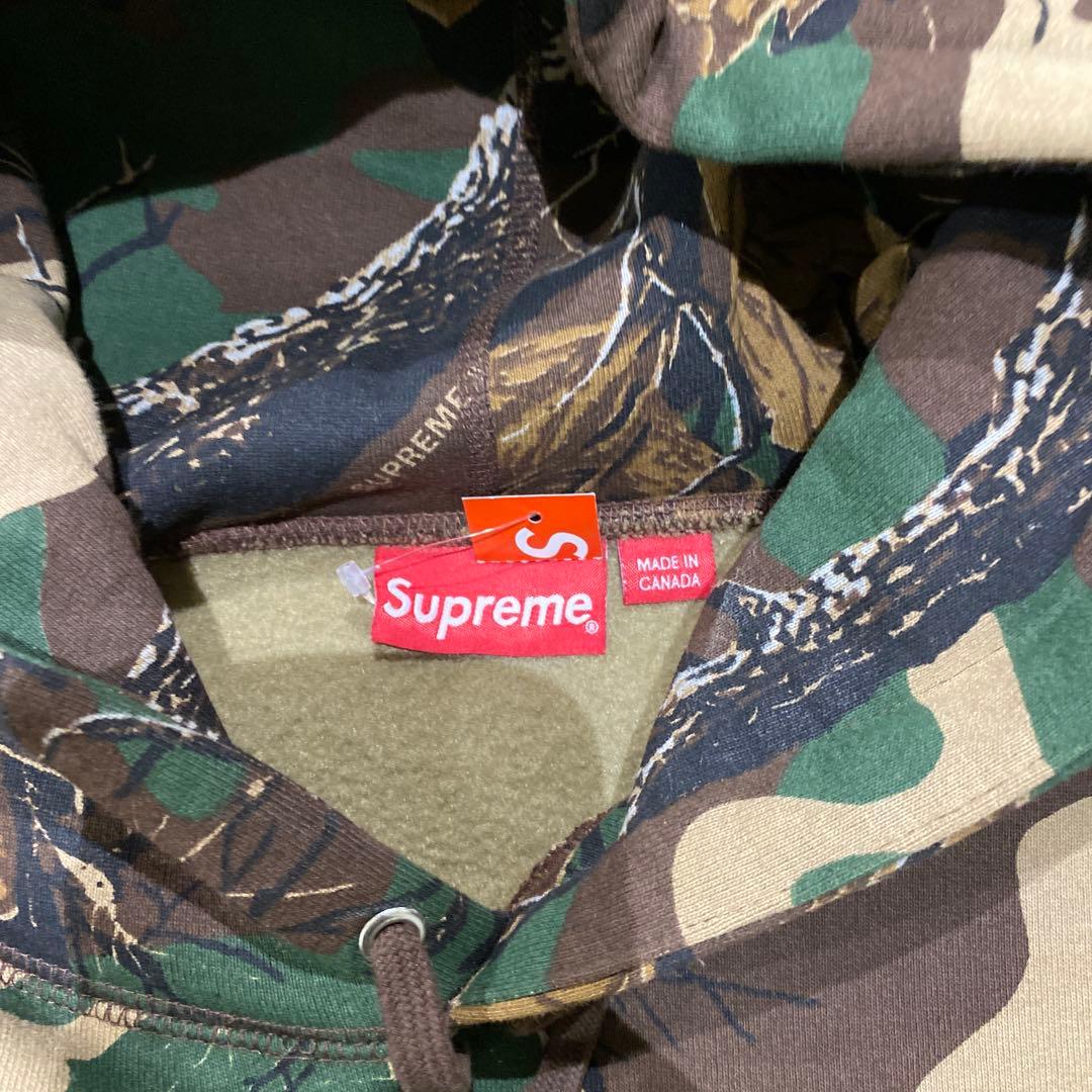 シュプリームsupreme 枯葉迷彩パーカーLサイズ スモールBOX 美USED シュプリームsupreme 枯葉迷彩パーカーLサイズ スモールBOX 美USED