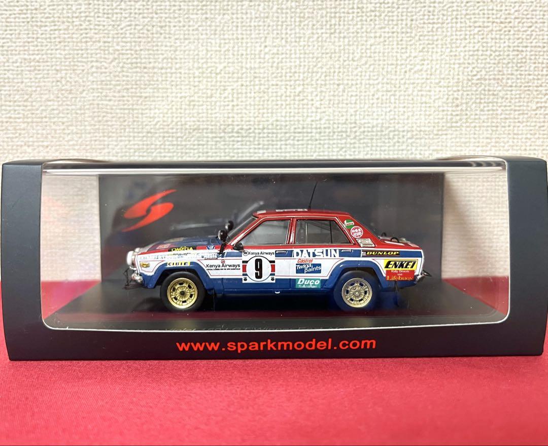 スパーク 1/43 ニッサン ダットサン バイオレット GT ラリー