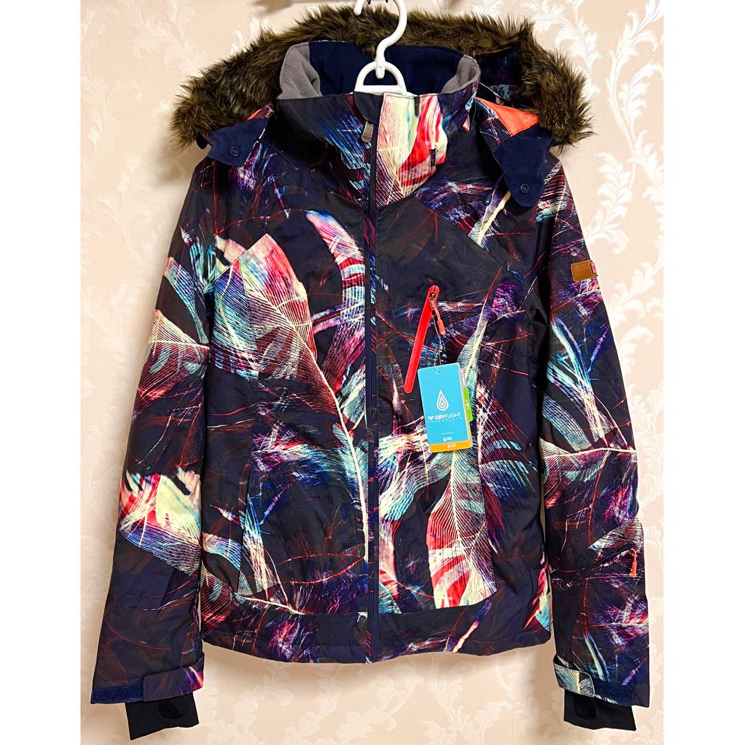 ROXY♢スノボウェア neon botanical♢Mサイズ