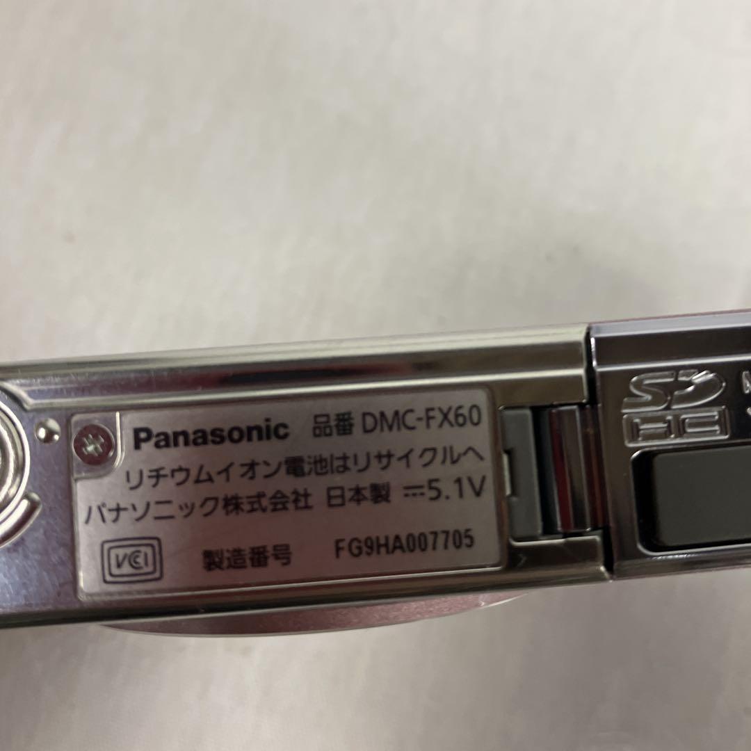 ▽ Panasonic パナソニック DMC-FX60 ピンク 稼動品