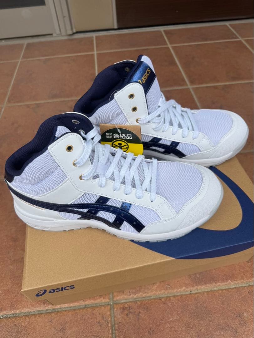 アシックス安全靴 WINJOB CP-218ミドルカット26cm asics