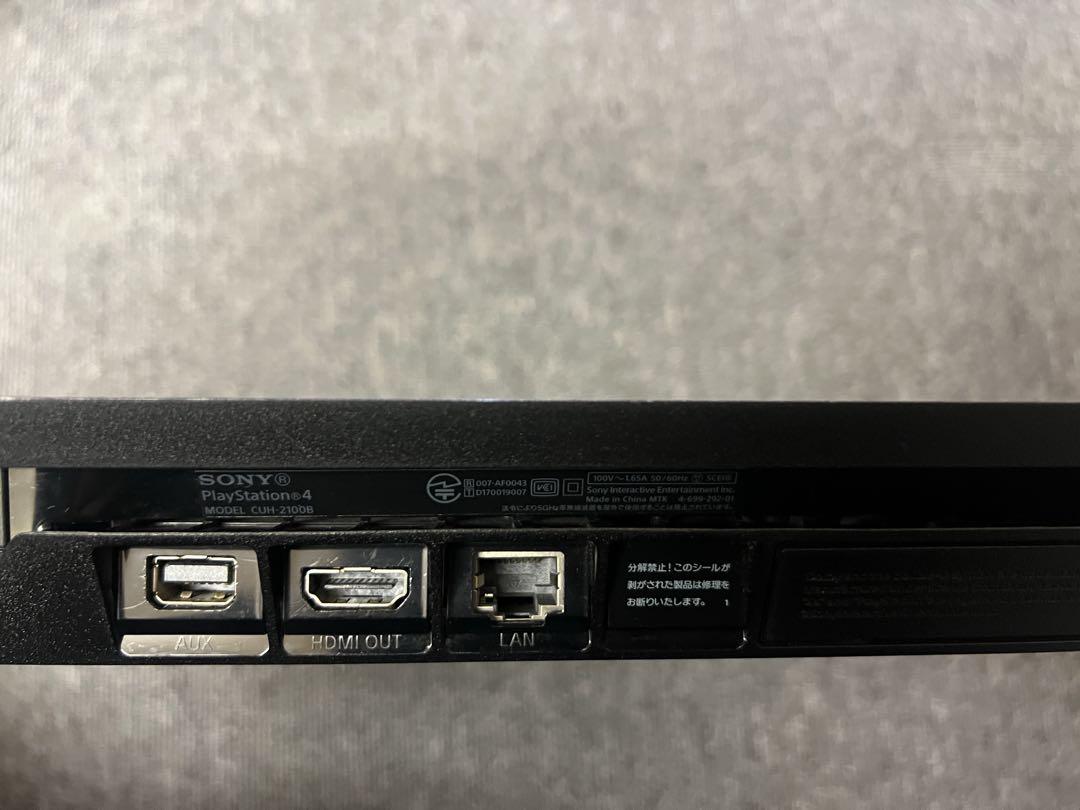 プレイステーション4 1tb ジェットブラック CUH-2100B プレステ
