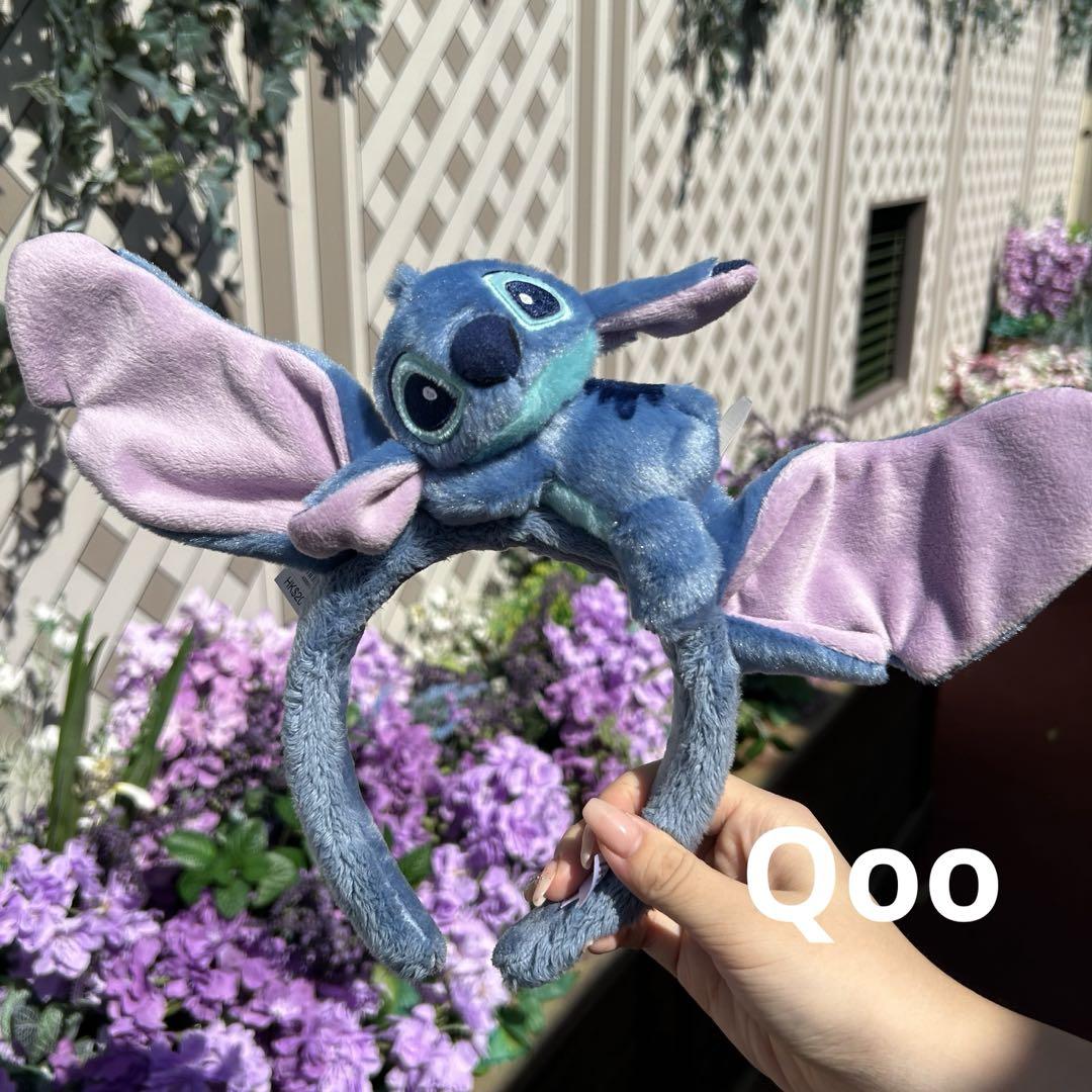 スティッチ カチューシャ ぬいぐるみ付き ディズニー 香港ディズニー スティッチ ぬいぐるみカチューシャ 新品タグ