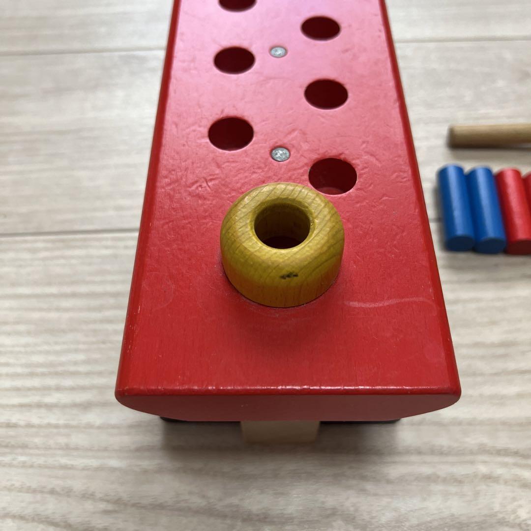 2歳-］大工さん〈ハンマートイ〉NIC｜1歳のおもちゃ・知育玩具