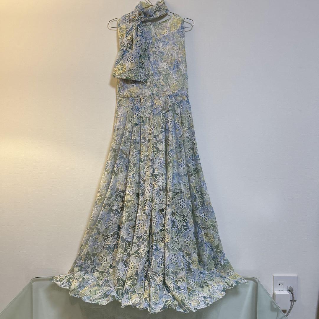 chicwishシックウィッシュドレスワンピロングボウタイ付き