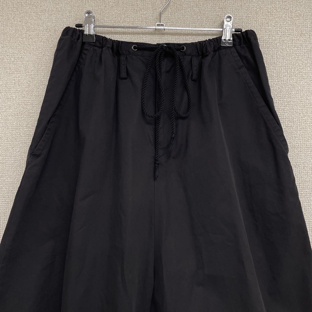 Y's ワイズ BORN PRODUCT ワイドサルエルパンツ コットン 黒 1