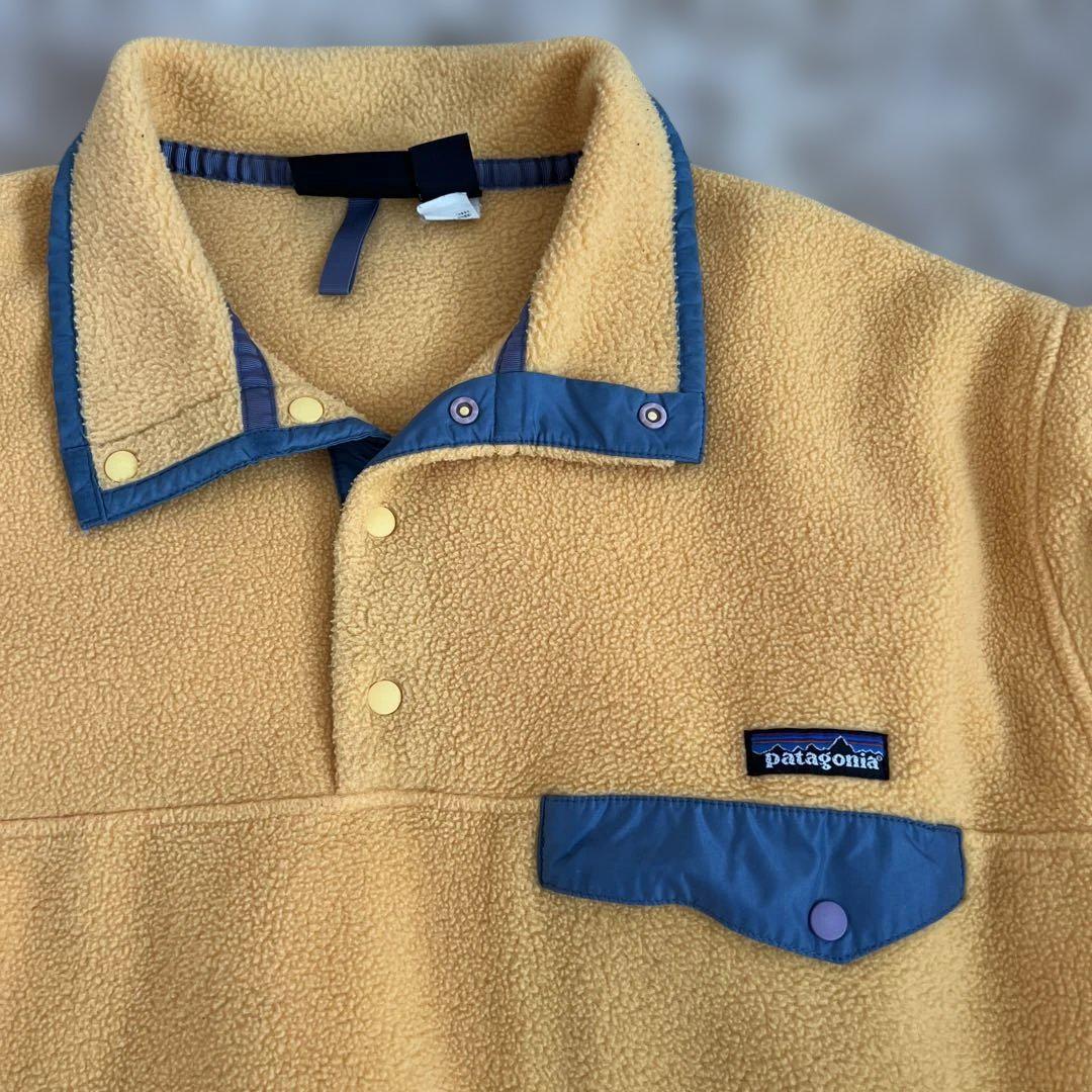 アメリカ製 patagonia パタゴニア スナップT シンチラ フリース L