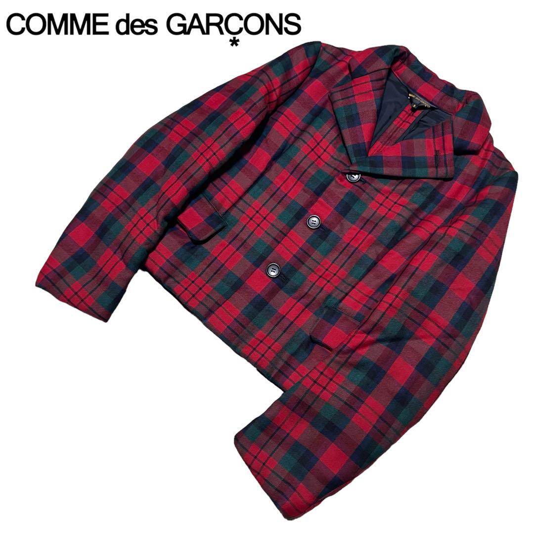 COMME des GARCONS AD2010 中綿チェックジャケット