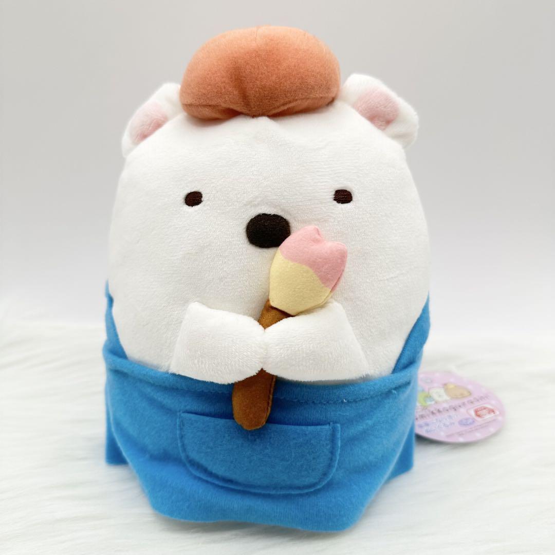 美品すみっこぐらし　しろくまぬいぐるみ7点セット