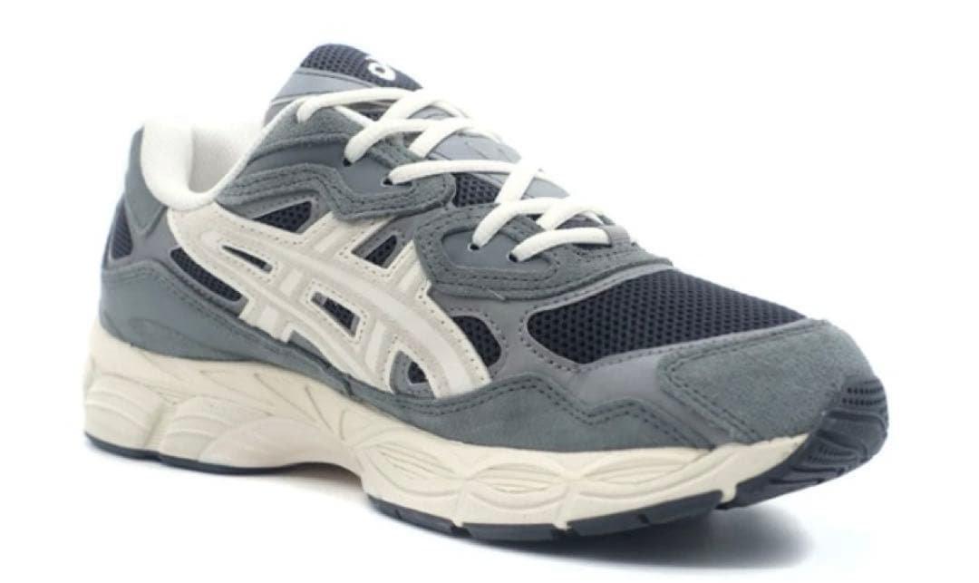 アシックス ゲルnyc 新品 グラファイトグレー スモークグレー 23
