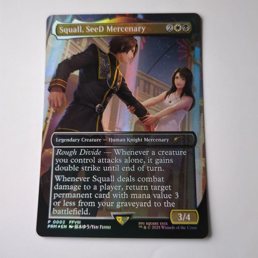 SEEDの傭兵、スコール　ショーダウンプロモ SeeDの傭兵、スコール MTGショーダウンプロモ英語foil - メルカリ