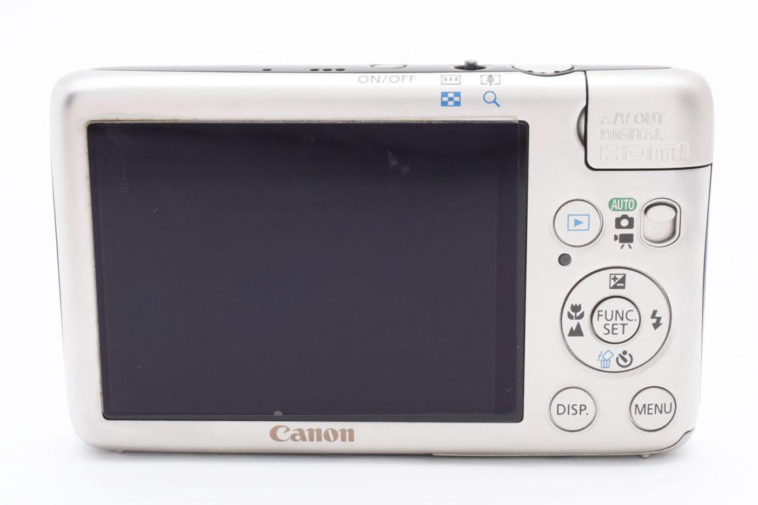 【美品】キヤノン Canon IXY400F シルバー デジカメ
