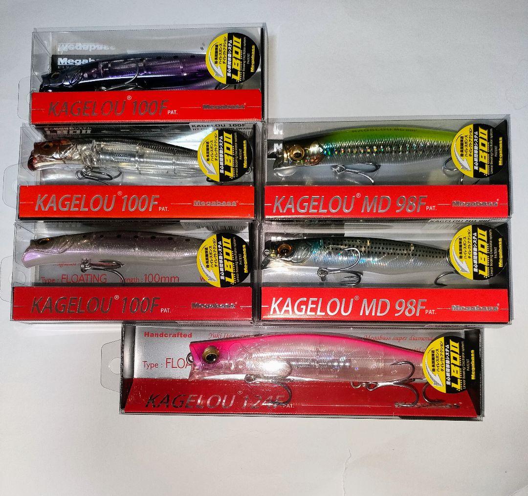 メガバス　カゲロウ6Pセット