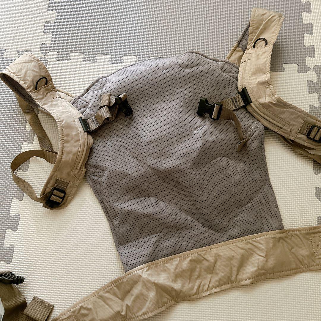 mont-bell ポケッタブル ベビーキャリア 抱っこ紐 モンベル タン TN TMF3549271597