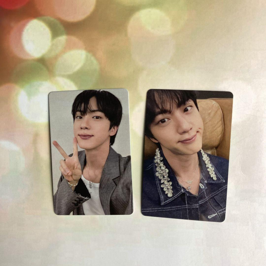 BTS JIN GOYANG PHOTOCARD Bトレカ2枚