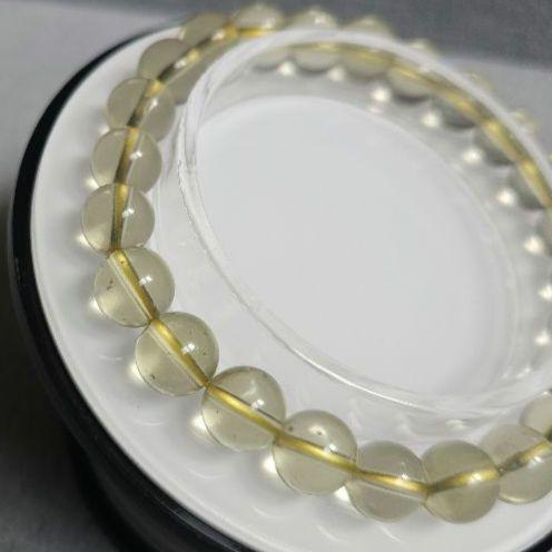 【高品質】訳あり リビアングラス 8mm ブレスレット