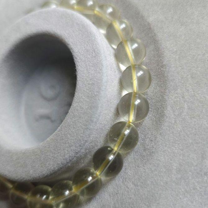 【高品質】訳あり リビアングラス 8mm ブレスレット