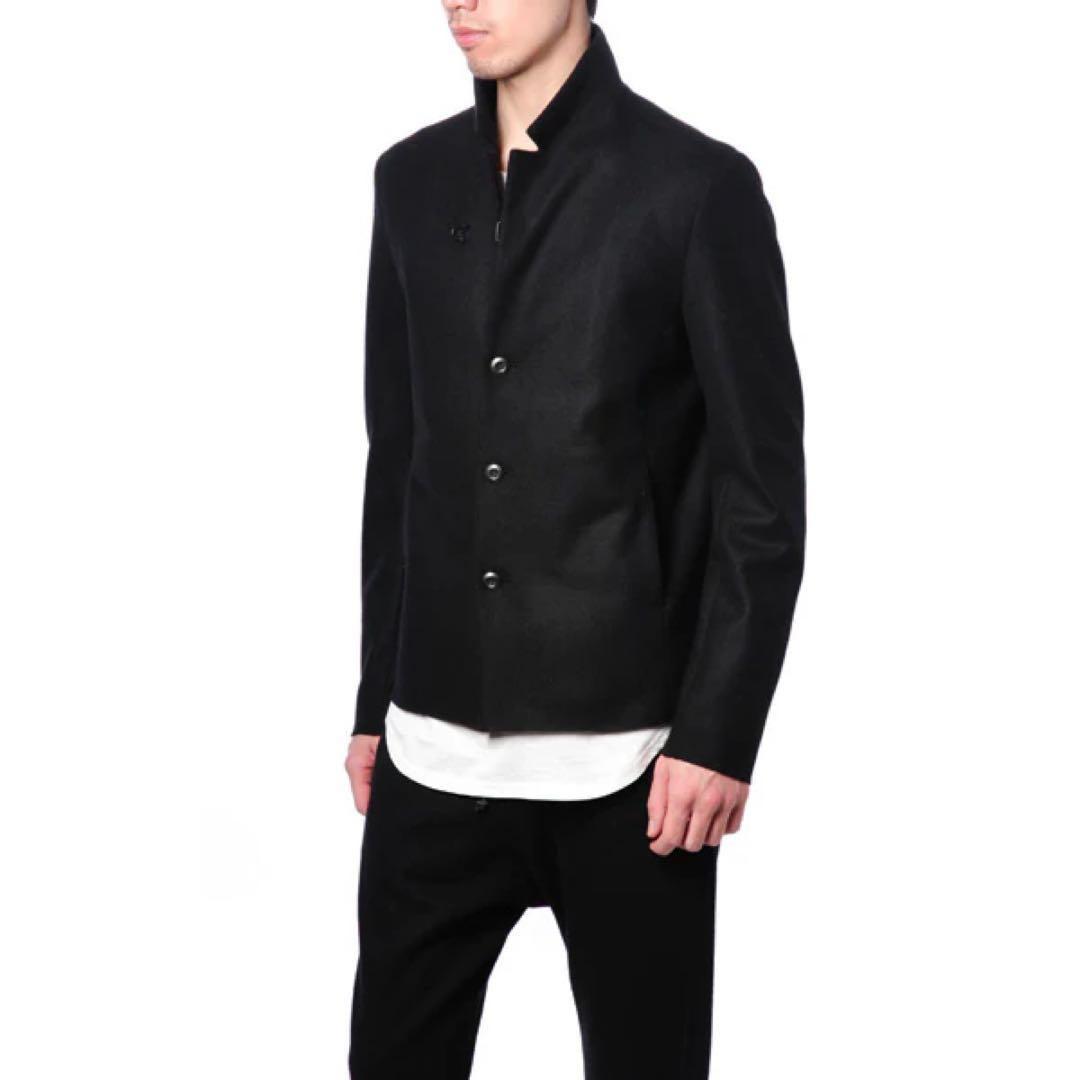 KAZUYUKI KUMAGAI カシミヤ混ニットフラノ3Bジャケット