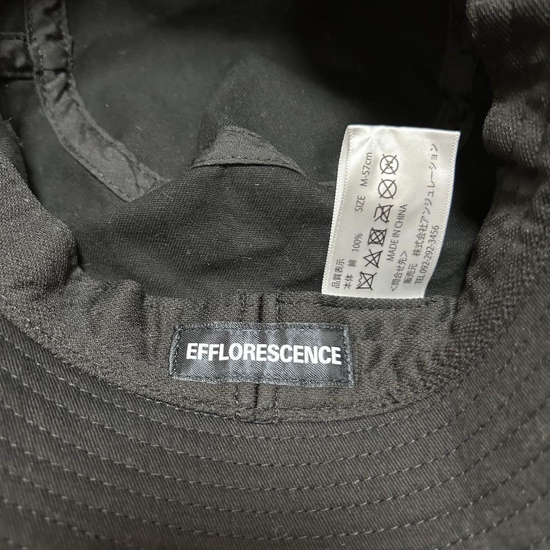 EFFLORESCENCE エフロレッセンスゴルフ バケットハット ブラック