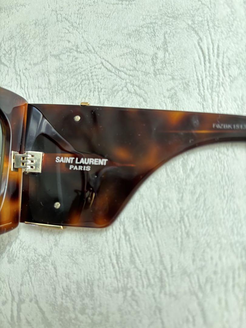 SAINT LAURENT ブラウン サングラス