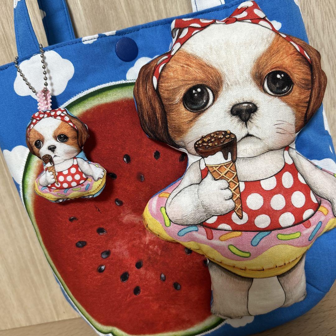 さ*ー様 ころりんトート　コヤンイサムチョン☆プールパーティぷっくりあんこちゃん ころりんトートコヤンイサムチョン☆プールパーティぷっくり