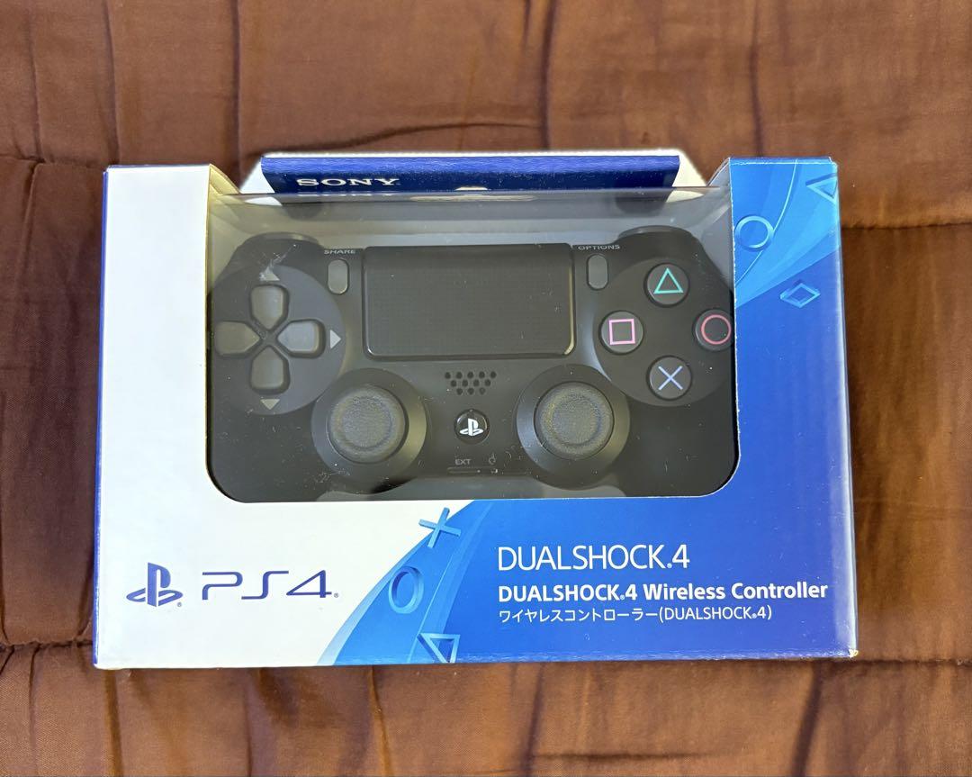 【新品未使用】 PS4 ワイヤレスコントローラー 純正 ブラック