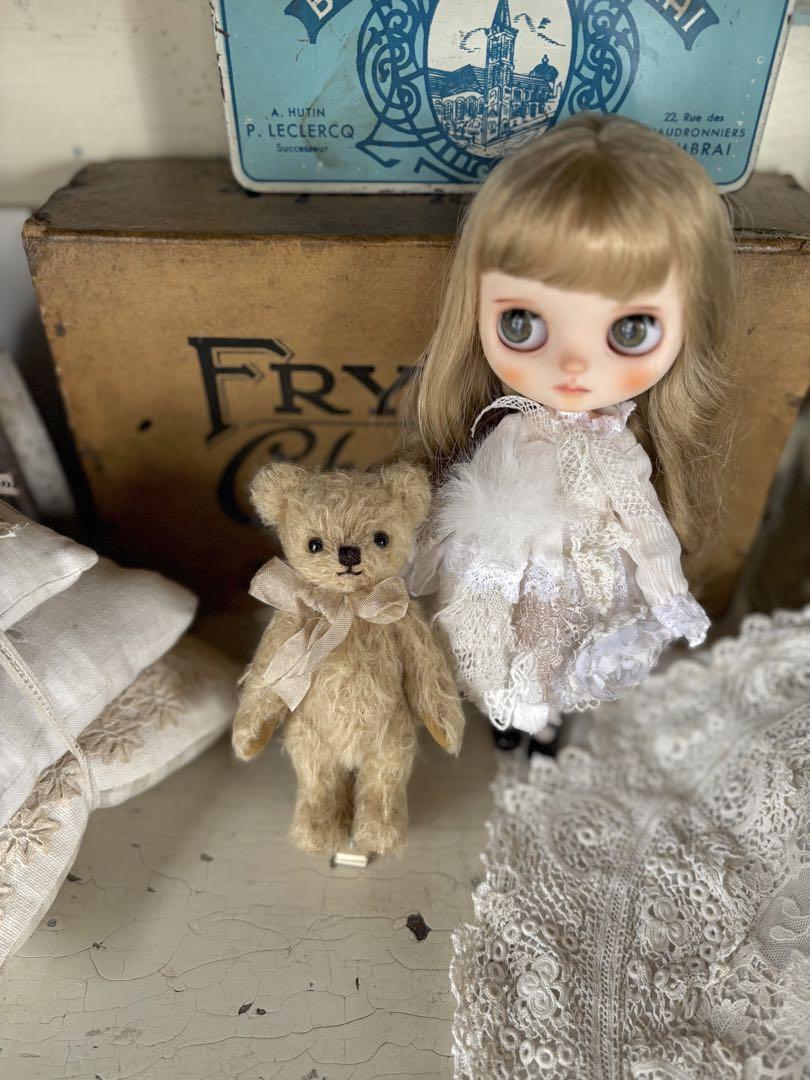 モヘアの小さなテディベア ちびくまcocolilou ★teddybear 7,300円