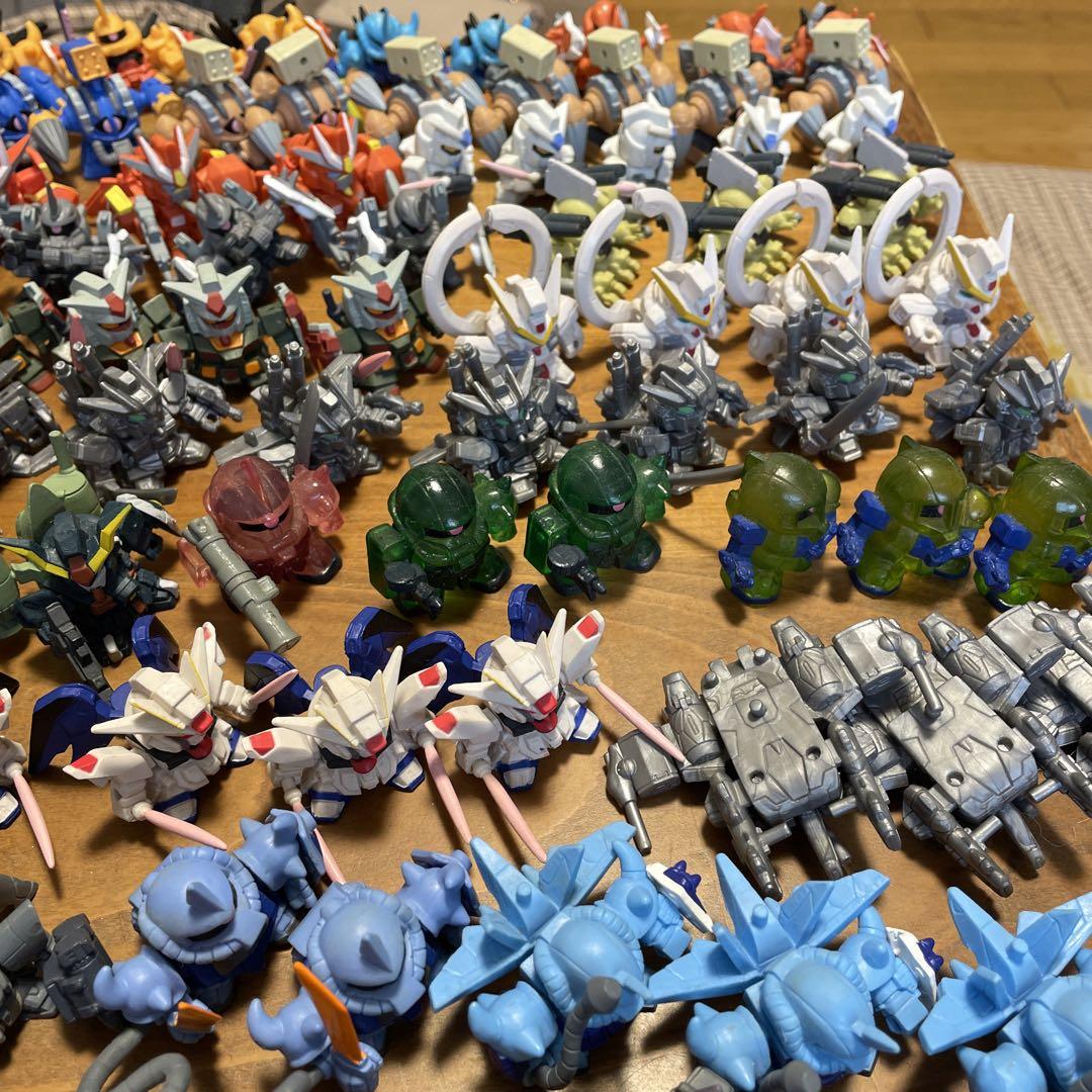 機動戦士ガンダム　ガチャポン　SDガンダムフルカラー　516個まとめ売り
