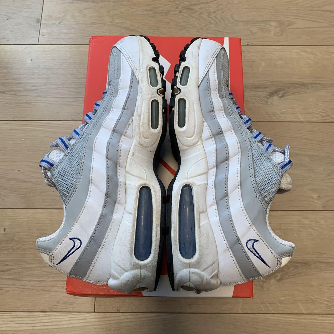 Nike Air Max 95 グレー/ブルー スニーカー本当に 安い 通販