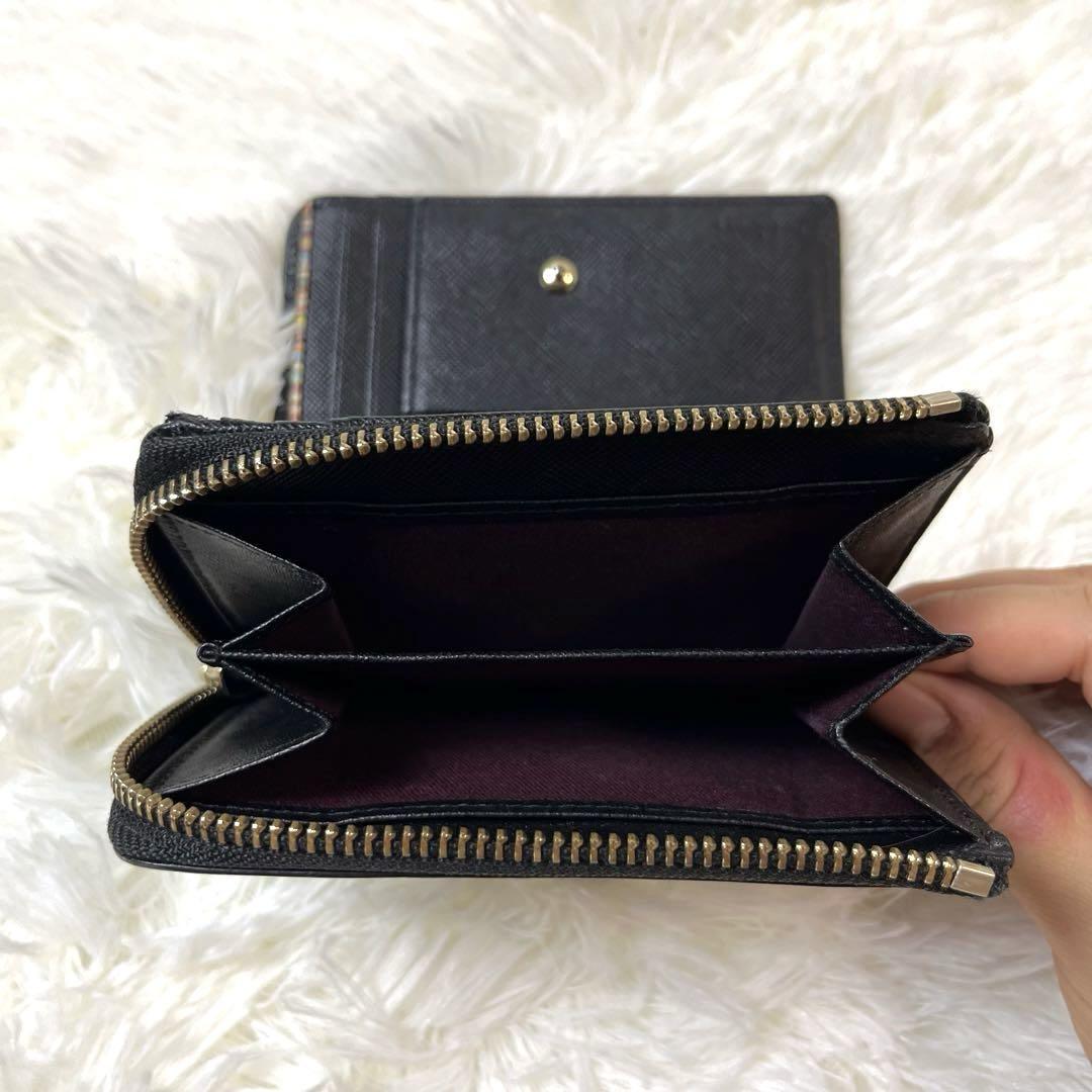 Paul Smith ブラック 二つ折り財布