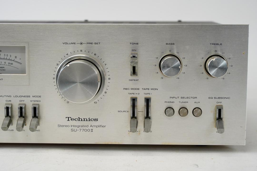 6.411 ▲ Technics SU-7700II プリメインアンプ ステレオ Technics/Panasonic SU-7700IIの仕様 テクニクス/パナソニック