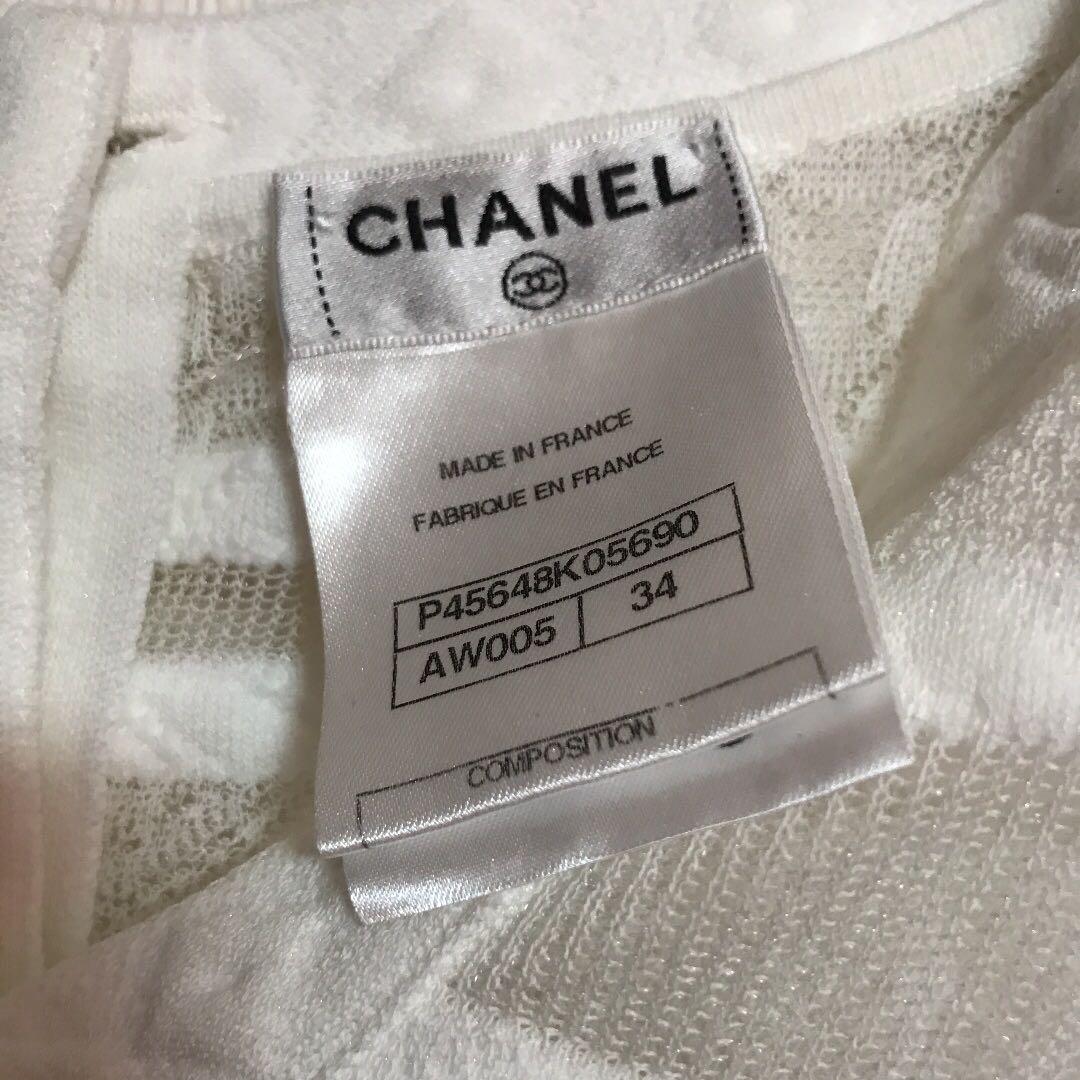 CHANELリボンブラウス