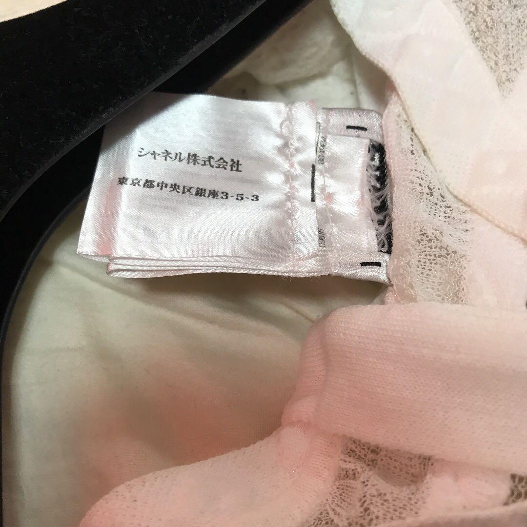 CHANELリボンブラウス