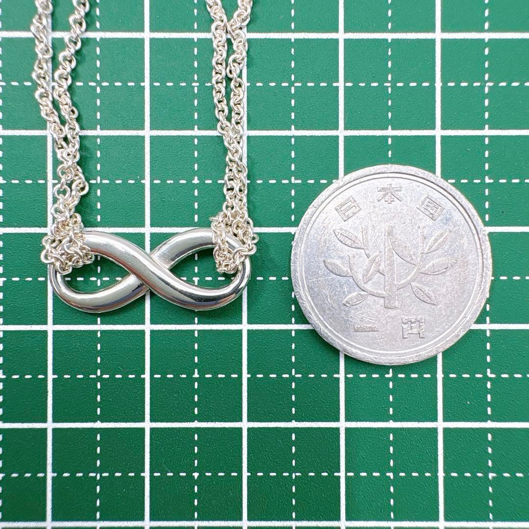 極美品 ティファニー インフィニティ ネックレス シルバー925