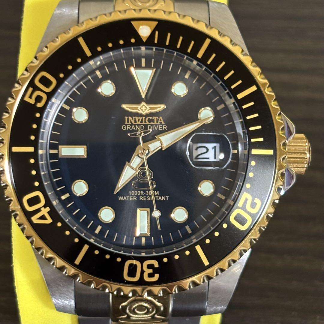 ◎INVICTAインビクタ 自動巻き メンズ腕時計27614 コンビ