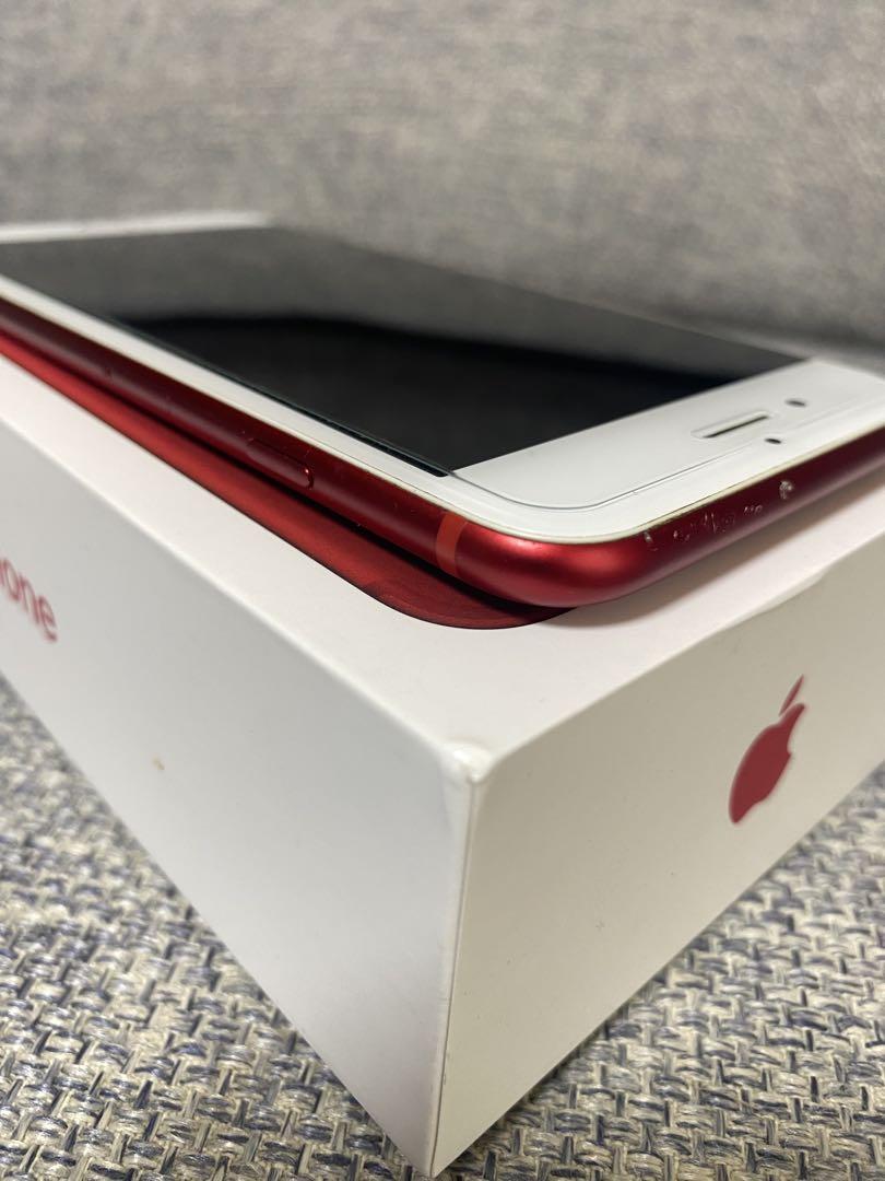 shaさん専用Apple iPhone 7 Plus (赤) 本体のみ（箱付き）
