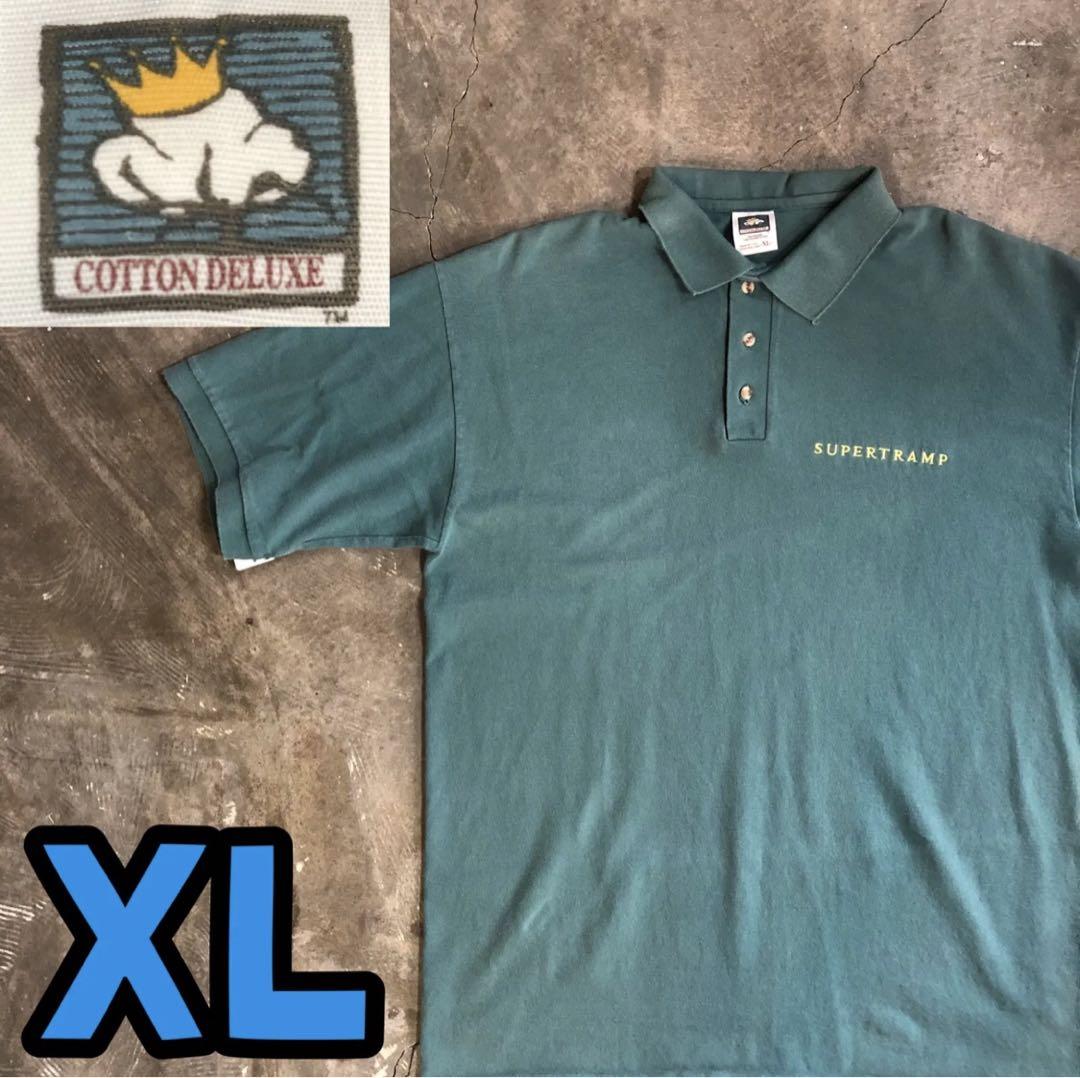 T5626 COTTON DELUXE ポロシャツ　USA製　ビッグサイズ