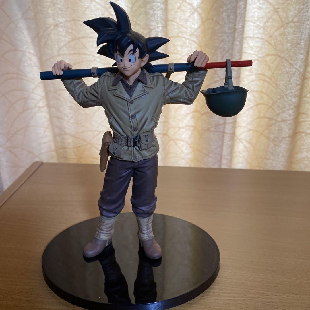孫悟空(アーミー服)レビュー】BANPRESTO WORLD FIGURE COLOSSEUM