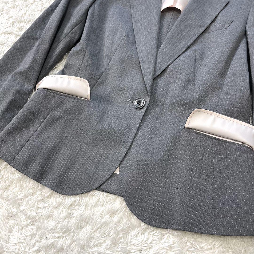 美品✨ レミュー アオキ パンツ スーツ セットアップ ストレッチ